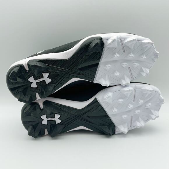 Under Armour Womens Glyde 2.0 Rm Softball Cleats US 11.5 EU 44 Black White NIB - Picture 11 of 12